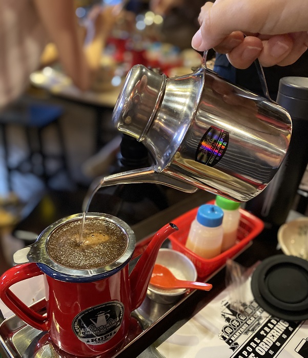 シンガポールコーヒーを世界へ ～ 南洋老咖啡 コーヒーワークショップ Singapore Style